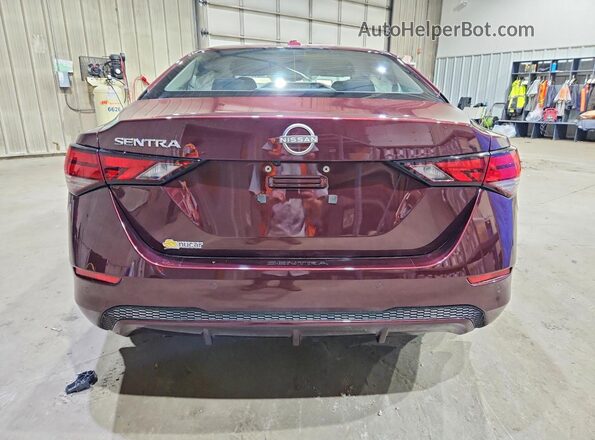 3N1AB8CV8SY271677 2025 NISSAN SENTRA Темно-бордовый Вид сзади