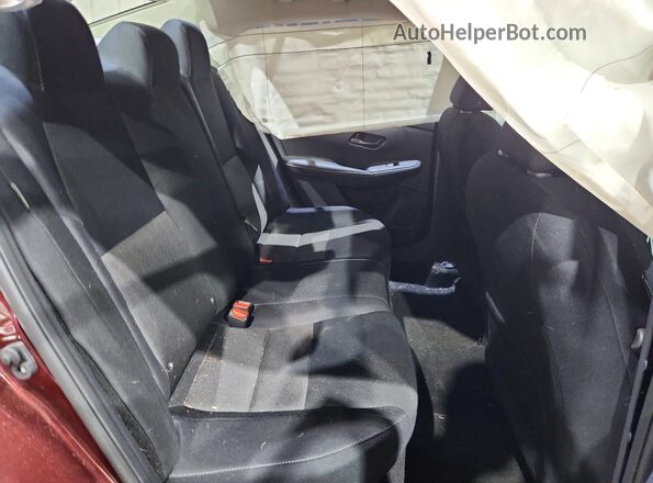 3N1AB8CV8SY271677 2025 NISSAN SENTRA Темно-бордовый Вид задних сидений