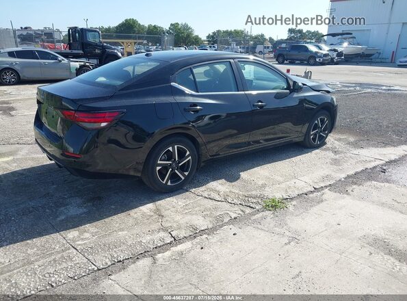 3N1AB8CV8SY292917 2025 NISSAN SENTRA Black Trasero derecho