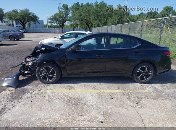 3N1AB8CV8SY292917 2025 NISSAN SENTRA Black Vista interior de 360 grados