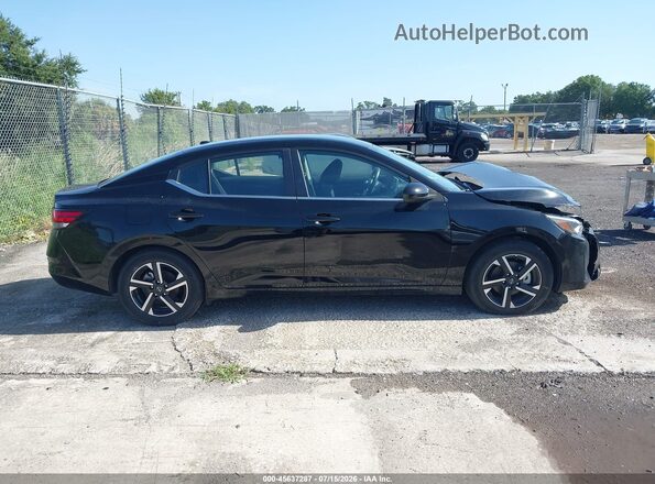 3N1AB8CV8SY292917 2025 NISSAN SENTRA Black Vista interior trasera