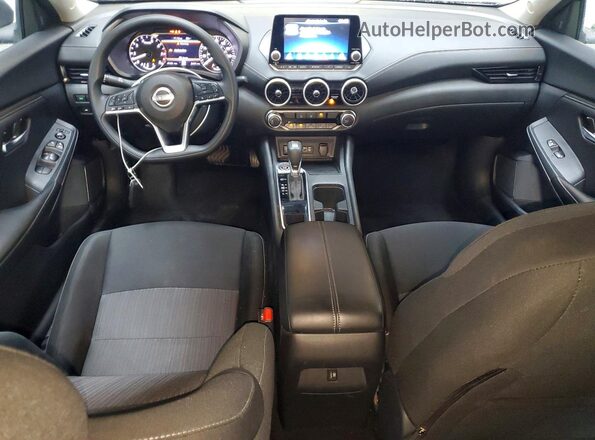 3N1AB8CV8SY304449 2025 NISSAN SENTRA Gray Dashboard view