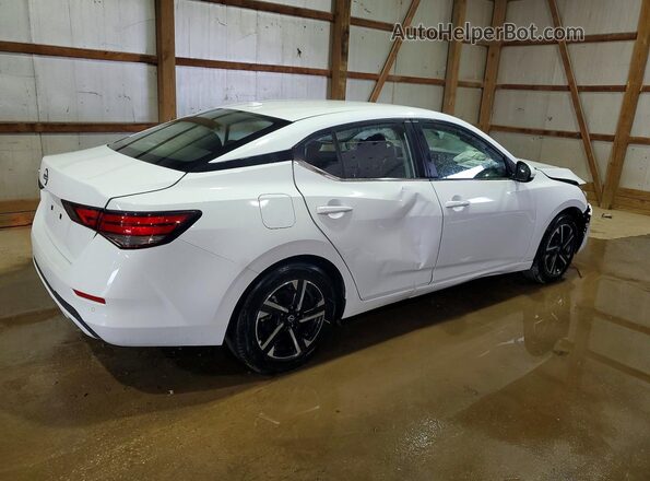 3N1AB8CV8SY308534 2025 NISSAN SENTRA White Trasero derecho