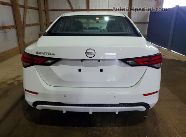 3N1AB8CV8SY308534 2025 NISSAN SENTRA White Vista trasera