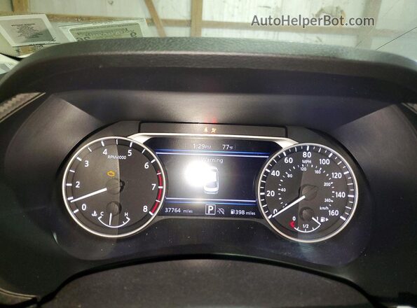3N1AB8CV8SY308534 2025 NISSAN SENTRA White Vista del cuadro de instrumentos
