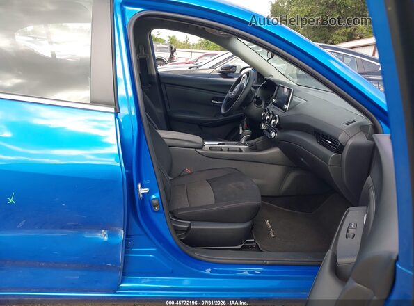 3N1AB8CV8SY312647 2025 NISSAN SENTRA Blue Front interior view