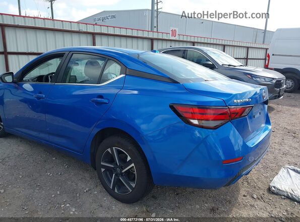 3N1AB8CV8SY312647 2025 NISSAN SENTRA Blue Rear left