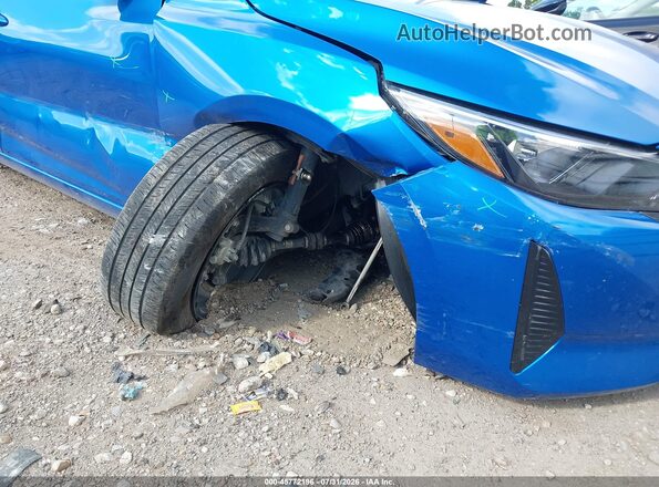 3N1AB8CV8SY312647 2025 NISSAN SENTRA Blue Front view