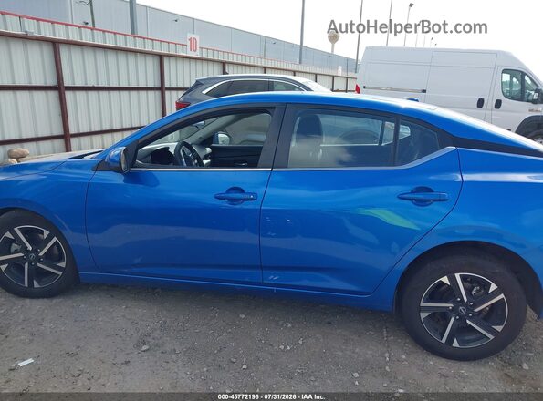 3N1AB8CV8SY312647 2025 NISSAN SENTRA Blue 360 interior view