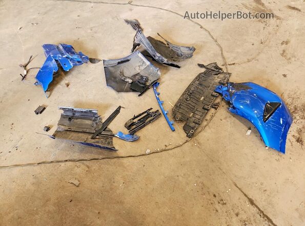 3N1AB8CV8SY314821 2025 NISSAN SENTRA Blue Engine compartment view