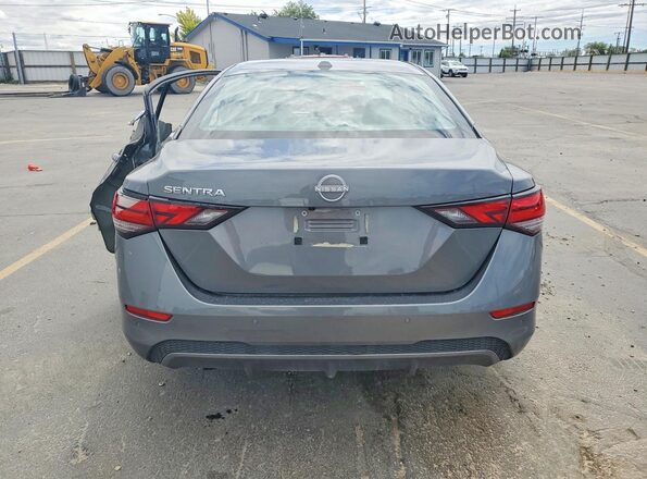3N1AB8CV8SY315368 2025 NISSAN SENTRA Charcoal Вид ззаду