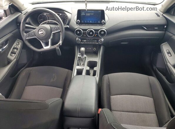 3N1AB8CV8SY315368 2025 NISSAN SENTRA Charcoal Вид панелі приладів