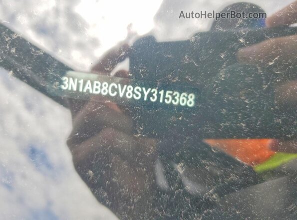 3N1AB8CV8SY315368 2025 NISSAN SENTRA Charcoal Вид наклейки з VIN-кодом