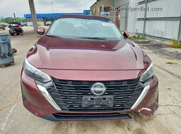 3N1AB8CV8SY319467 2025 NISSAN SENTRA Red წინა ხედი