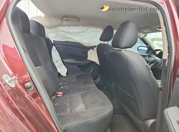 3N1AB8CV8SY319467 2025 NISSAN SENTRA Red უკანა სავარძლების ხედი