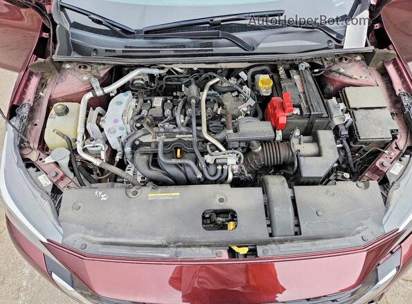 3N1AB8CV8SY319467 2025 NISSAN SENTRA Red უკანა სალონის ხედი