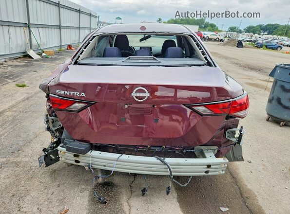 3N1AB8CV8SY319467 2025 NISSAN SENTRA Red უკანა ხედი