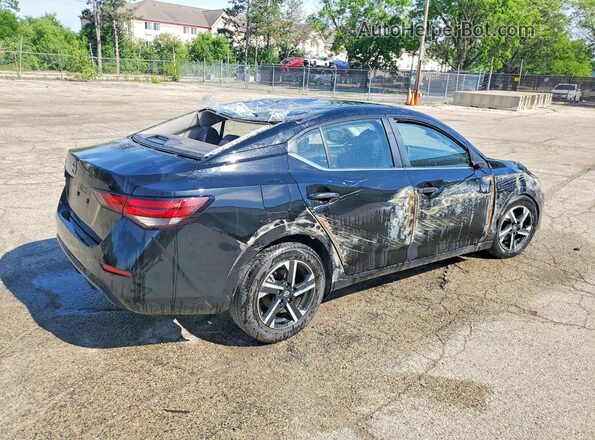 3N1AB8CV8SY330260 2025 NISSAN SENTRA Black Задня права чверть