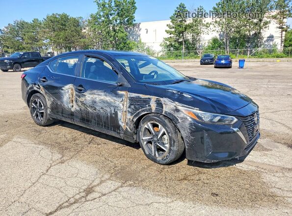 3N1AB8CV8SY330260 2025 NISSAN SENTRA Black Передня права чверть