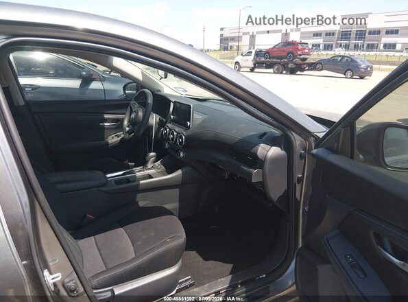3N1AB8CV8SY342134 2025 NISSAN SENTRA Серый Вид салона спереди