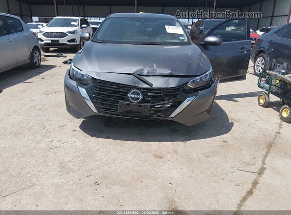 3N1AB8CV8SY342134 2025 NISSAN SENTRA Серый Вид спереди