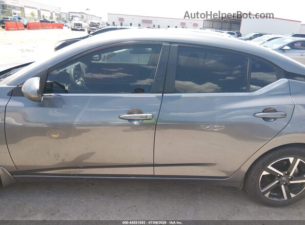 3N1AB8CV8SY342134 2025 NISSAN SENTRA Серый Панорамный вид салона 360°