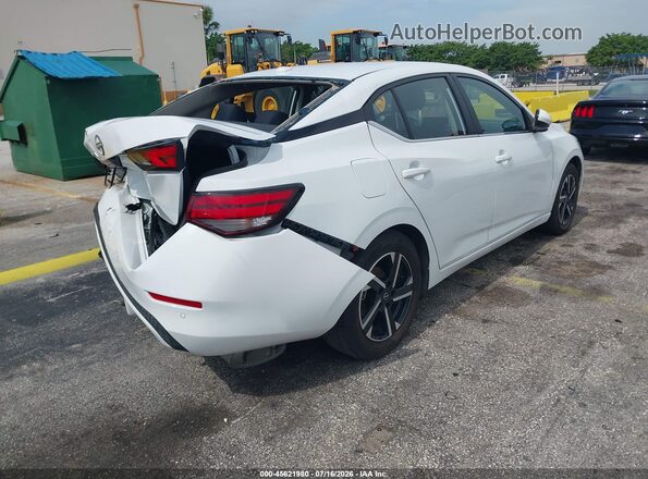 3N1AB8CV8SY363162 2025 NISSAN SENTRA White Tył prawy