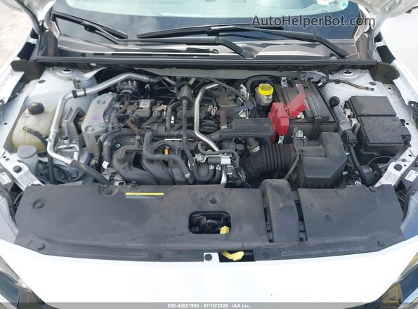 3N1AB8CV8SY363162 2025 NISSAN SENTRA White Widok z tyłu