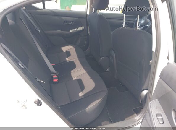 3N1AB8CV8SY363162 2025 NISSAN SENTRA White Widok naklejki z numerem VIN