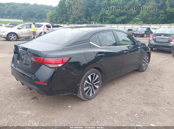 3N1AB8CV8SY374369 2025 NISSAN SENTRA Black Rear right