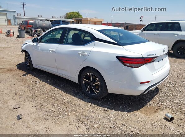 3N1AB8CV8SY376736 2025 NISSAN SENTRA White Հետևի ձախ