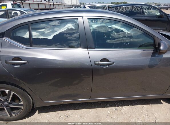 3N1AB8CV8SY389468 2025 NISSAN SENTRA Gray Սալոնի 360 աստիճան տեսք