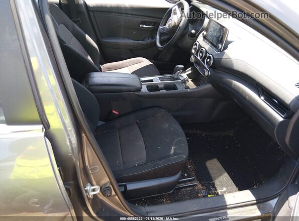 3N1AB8CV8SY400565 2025 NISSAN SENTRA Gray Widok wnętrza z przodu