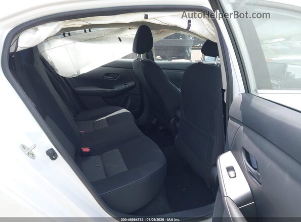 3N1AB8CV8SY404342 2025 NISSAN SENTRA White Widok naklejki z numerem VIN