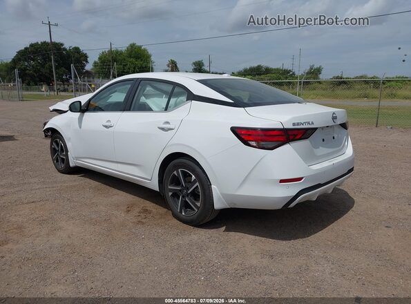 3N1AB8CV8SY404342 2025 NISSAN SENTRA White Tył lewy