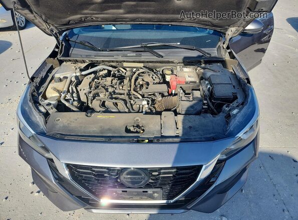 3N1AB8CV9LY263427 2020 NISSAN SENTRA Gray უკანა სალონის ხედი