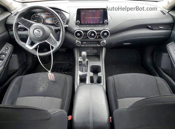 3N1AB8CV9MY202127 2021 NISSAN SENTRA Темно-бордовый Вид панели приборов