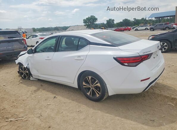 3N1AB8CV9MY206730 2021 NISSAN SENTRA White Rear left