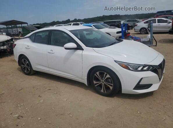 3N1AB8CV9MY206730 2021 NISSAN SENTRA White Front right