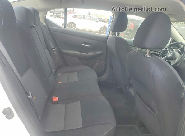 3N1AB8CV9MY206730 2021 NISSAN SENTRA White Rear seats view
