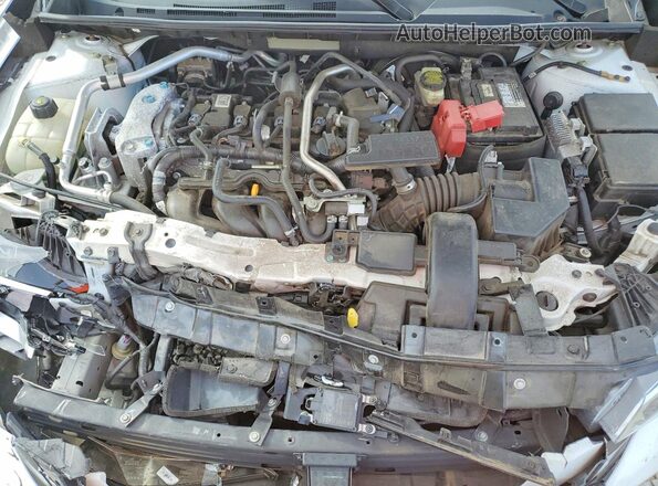 3N1AB8CV9MY208753 2021 NISSAN SENTRA Белый Вид задней части салона