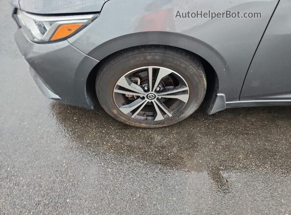 3N1AB8CV9MY214987 2021 NISSAN SENTRA Серый Панорамный вид салона 360°