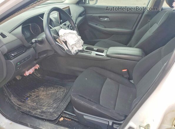 3N1AB8CV9MY224516 2021 NISSAN SENTRA Белый Вид салона спереди