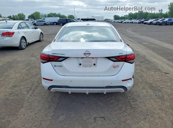 3N1AB8CV9MY224516 2021 NISSAN SENTRA Белый Вид сзади