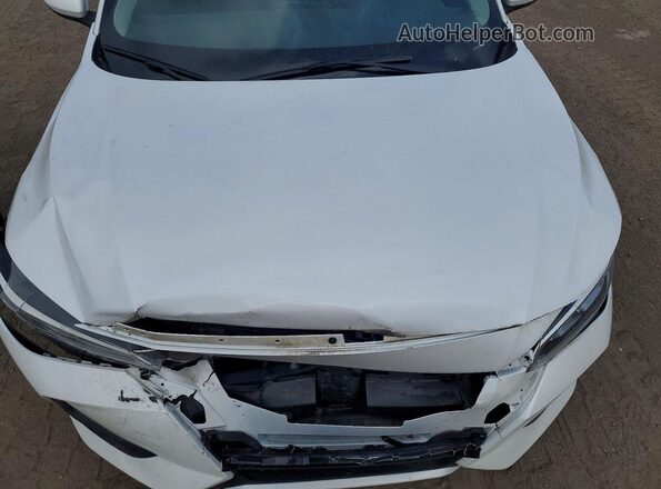 3N1AB8CV9MY224516 2021 NISSAN SENTRA Белый Вид задней части салона