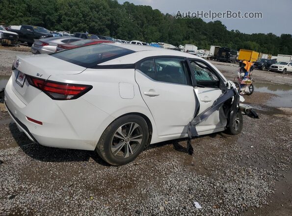 3N1AB8CV9MY234575 2021 NISSAN SENTRA White Trasero derecho