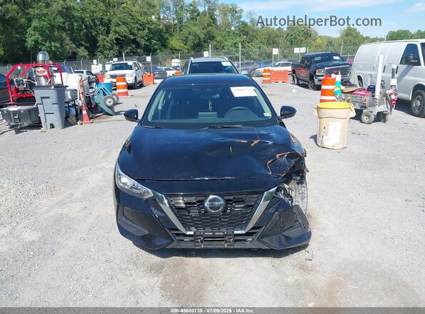 3N1AB8CV9MY236889 2021 NISSAN SENTRA Black Vista del cuadro de instrumentos
