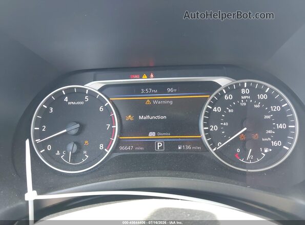 3N1AB8CV9MY258150 2021 NISSAN SENTRA Gray Հետևի նստատեղերի տեսք