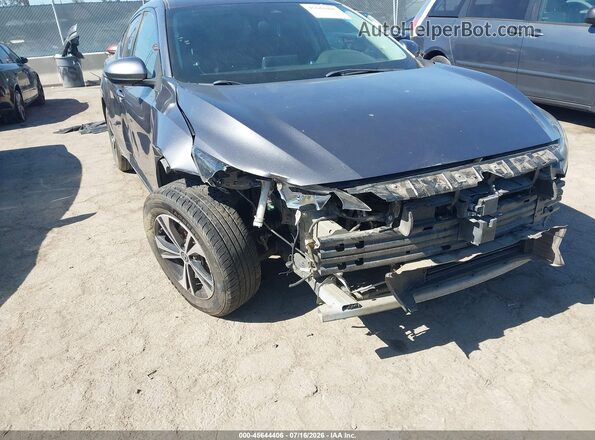 3N1AB8CV9MY258150 2021 NISSAN SENTRA Gray Դիմացի տեսք
