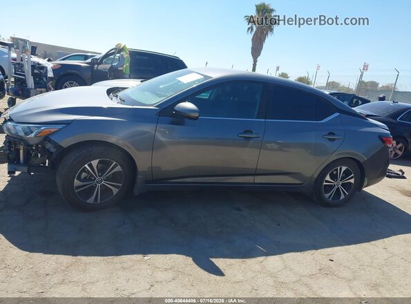 3N1AB8CV9MY258150 2021 NISSAN SENTRA Gray 